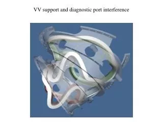 VV support and diagnostic port interference