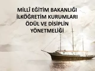 m ll e t m bakanli i lk ret m kurumlari d l ve d s pl n y netmel