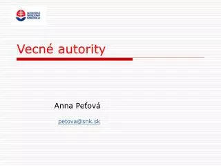 vecn autority