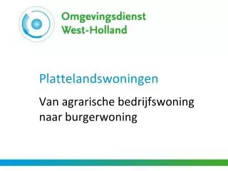 plattelandswoningen