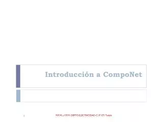 introducci n a componet