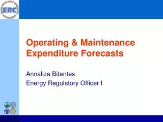 Operating &amp; Maintenance Expenditure Forecasts