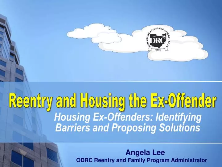 housing ex offenders identifying barriers and proposing solutions