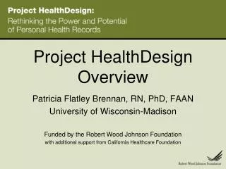 Project HealthDesign Overview