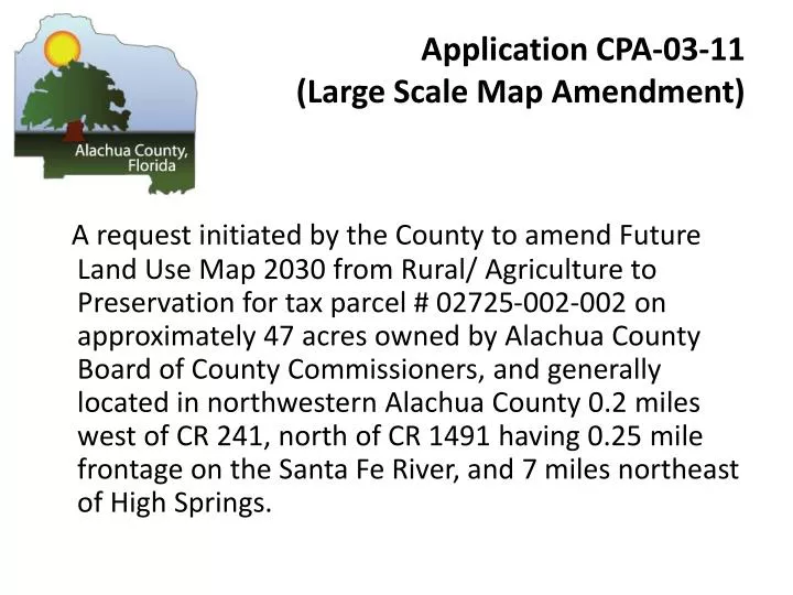 application cpa 03 11 large scale map amendment