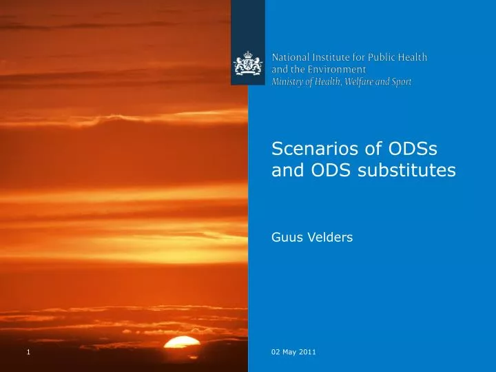 scenarios of odss and ods substitutes