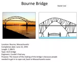 Bourne Bridge