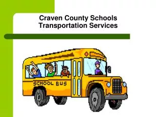 Craven County Schools Transportation Services