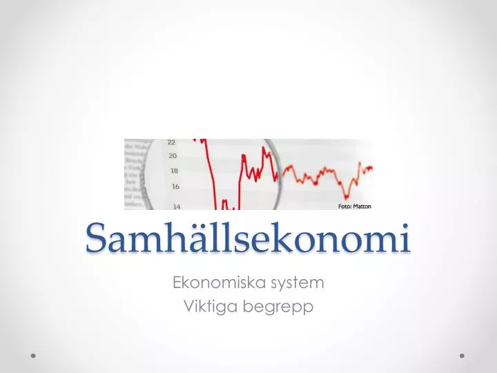 samh llsekonomi