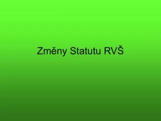 zm ny statutu rv