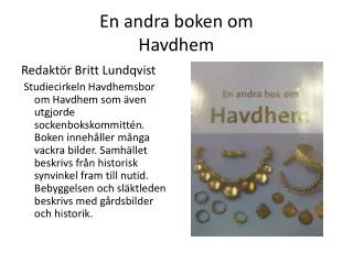 en andra boken om havdhem