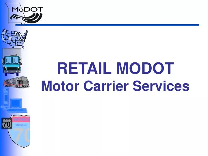retail modot motor carrier services