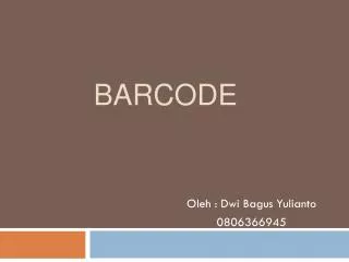 Barcode