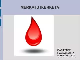 merkatu ikerketa