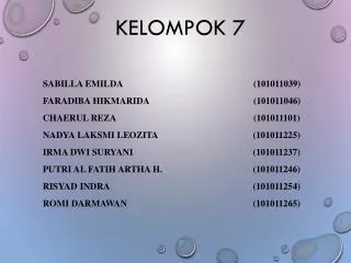 kelompok 7