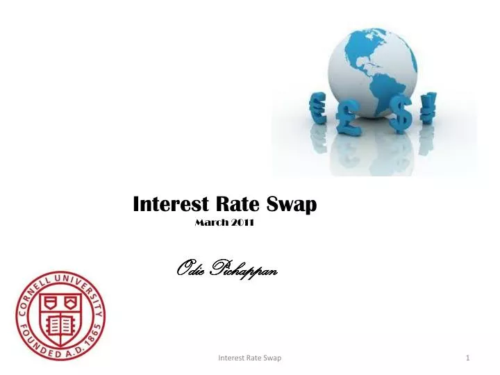 interest rate swap march 2011 odie pichappan