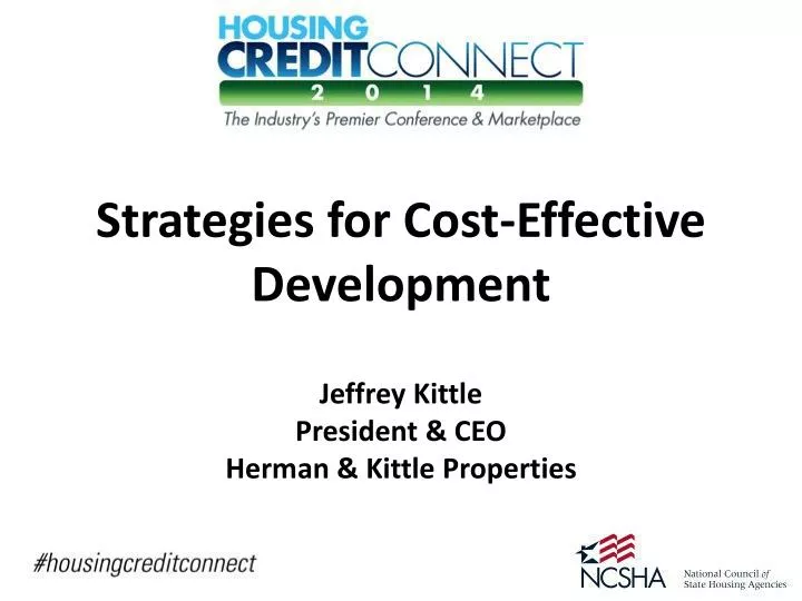 strategies for cost effective development