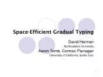 Space-Efficient Gradual Typing in Functional Programming - slide 1