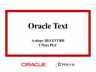 oracle text