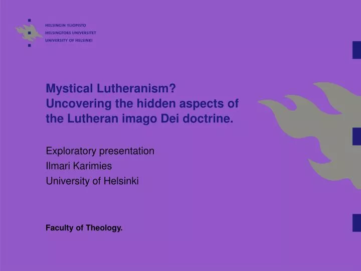 mystical lutheranism uncovering the hidden aspects of the lutheran imago dei doctrine