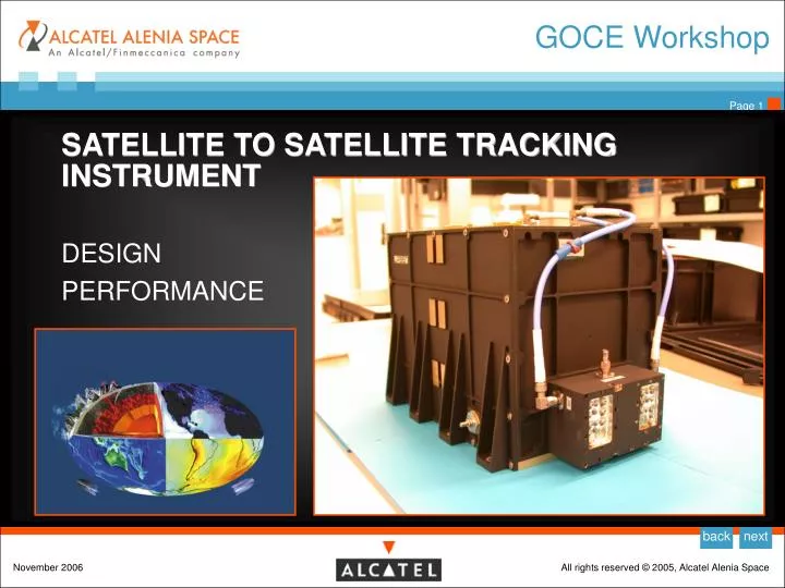 goce workshop