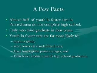 a few facts