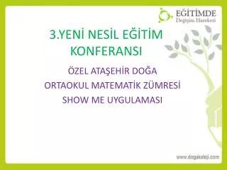 3 yen nes l e t m konferansi