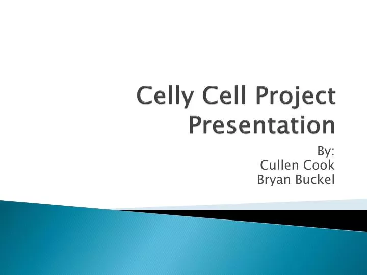 celly cell project presentation