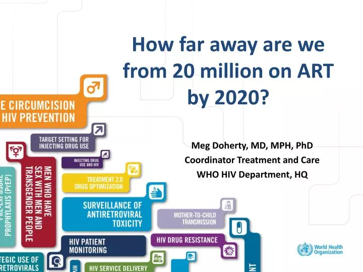 how far away are we from 20 million on art by 2020