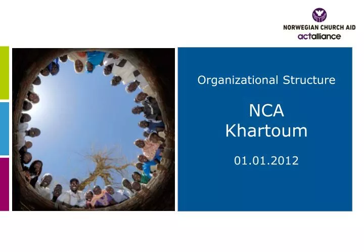organizational structure nca khartoum 01 01 2012