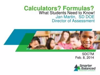 Calculators? Formulas?