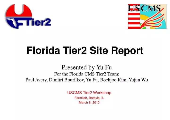 florida tier2 site report