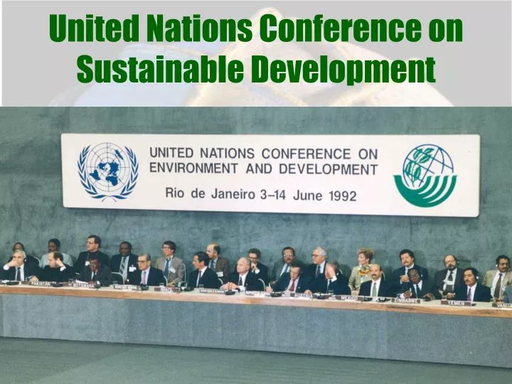 united nations conference on sustainable development