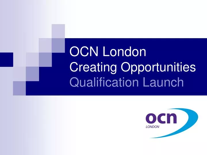 ocn london creating opportunities qualification launch