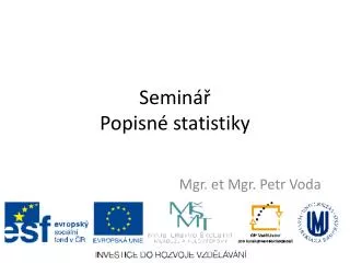 semin popisn statistiky