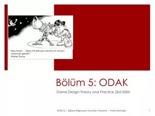 b l m 5 odak
