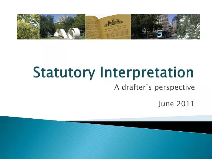 statutory interpretation