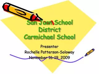 San Juan School District Carmichael School