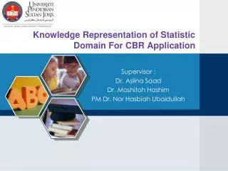 Knowledge Representation of Statistic Domain For CBR Application