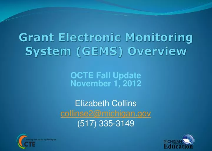 grant electronic monitoring system gems overview