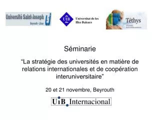 ¿What is Internationalization for the UIB?