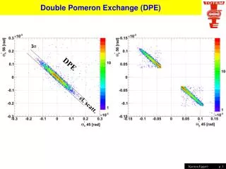 Double Pomeron Exchange (DPE)