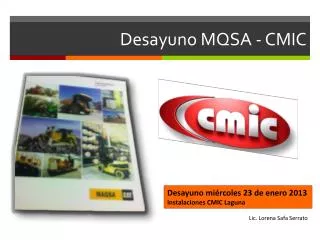 desayuno mqsa cmic