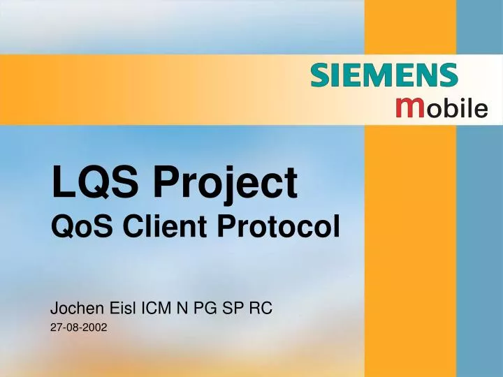 lqs project qos client protocol