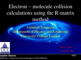 Electron - molecule collision calculations using the R-matrix method