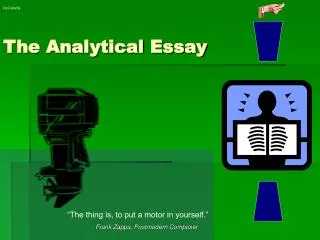 The Analytical Essay