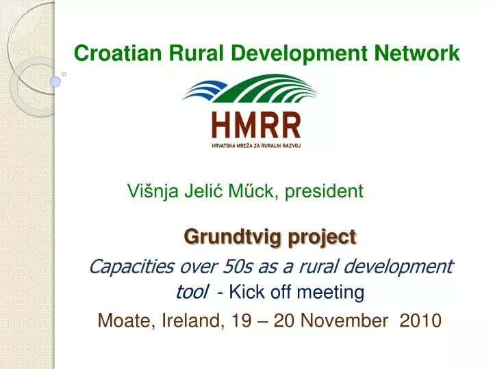 croatian rural development network