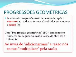 progress es geom tricas