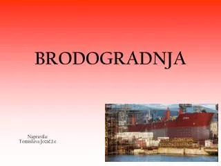 brodogradnja