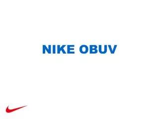 nike obuv